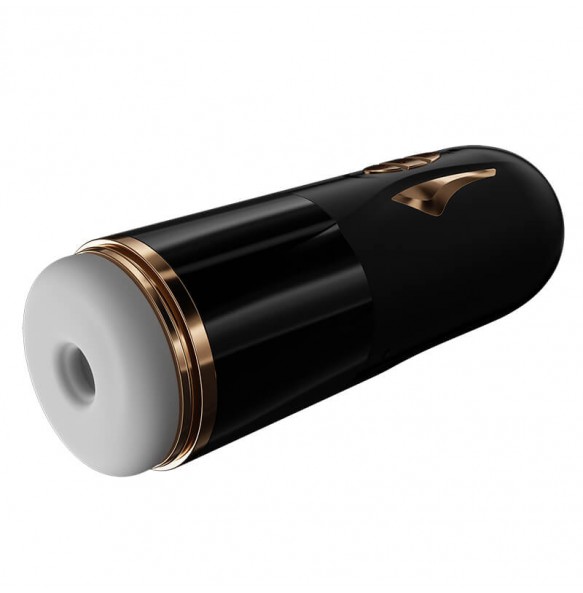 MizzZee - Galaxy-Z Thursting Heated Moaning Masturbator Cup (Chargeable - Black)